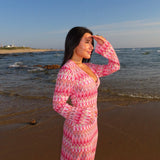 Pink Beach Dress