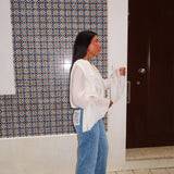 Romantic pocket jeans
