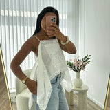 Boho White Top